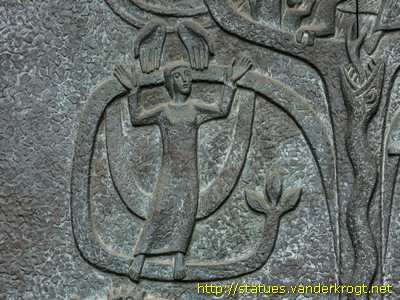 Bad Godesberg - Bronzetür der Marien-Kirche