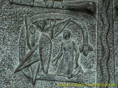 Bad Godesberg - Bronzetür der Marien-Kirche