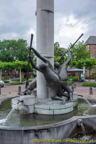 Geldern - Drachenbrunnen