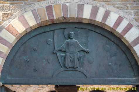 Essen - Bronzetüre des Südportals des Atriums