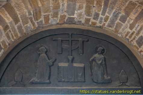 Essen - Bronzetüre des Südportals des Atriums