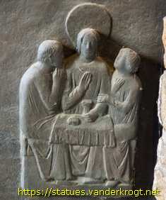 Essen - Bronzetüre des Nordportals des Atriums