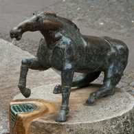 Trier - Wasseruhrbrunnen