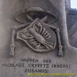 Koblenz - Nikolaus-von-Kues Denkmal