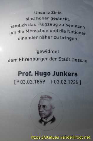 Dessau - Junkers-Denkmal