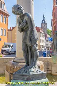 Eisleben - Knappenbrunnen