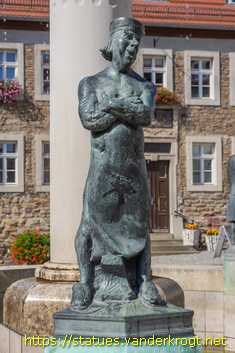 Eisleben - Knappenbrunnen