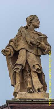 Saarbrücken - Skulpturen an der Ludwigskirche