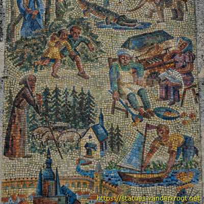 St. Wendel - Brunnen in Stadpark