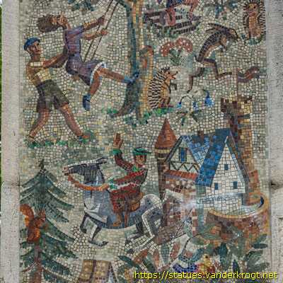 St. Wendel - Brunnen in Stadpark