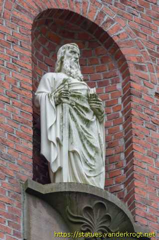 St. Wendel - St. Wendalinus, Maria mit Kind und St Paulus