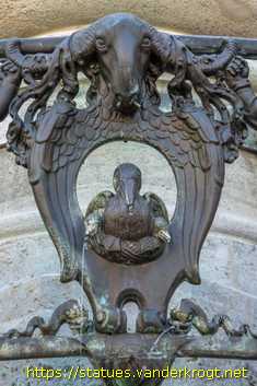 Leipzig - Rathausbrunnen <i>oder</i> Rattenfängerbrunnen