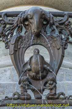 Leipzig - Rathausbrunnen <i>oder</i> Rattenfängerbrunnen