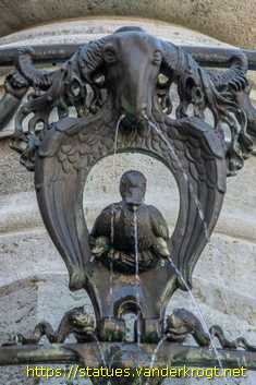 Leipzig - Rathausbrunnen <i>oder</i> Rattenfängerbrunnen