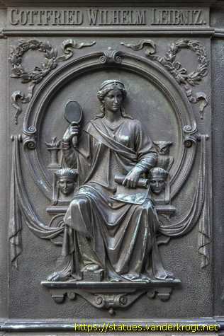 Leipzig - Gottfried Wilhelm Leibniz