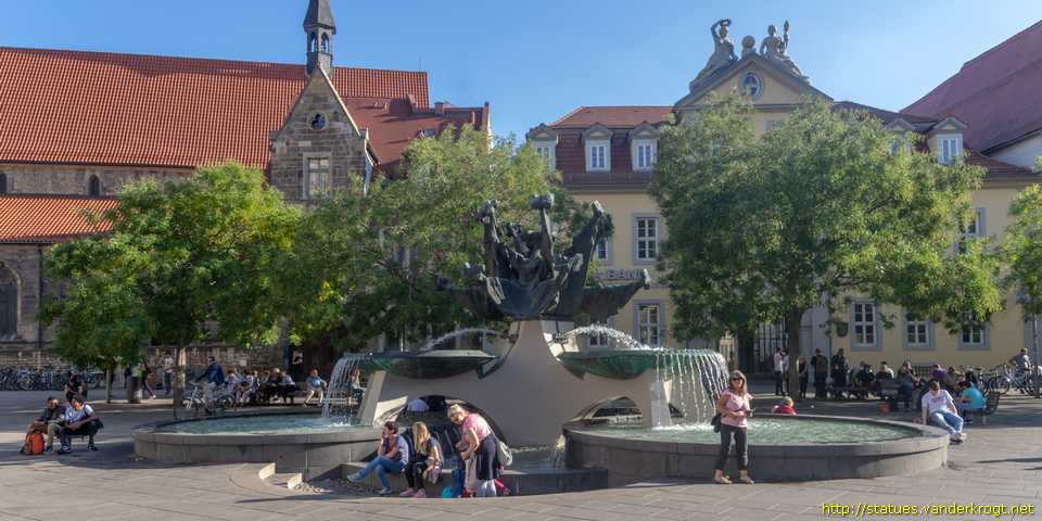 Erfurt - Neuer Angerbrunnen