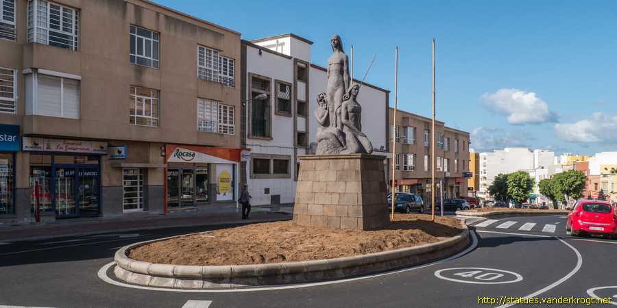 Gáldar - Monumento a Las Tres Princesas o Guayarminas