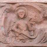 Sigolsheim - Tympan 'Christ tend les clés aux saints'