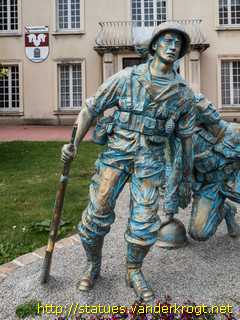 Périers - Le Monument des Quatre Braves
