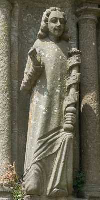 Saint-Thégonnec - Saints à l'extérieur de l'église Saint-Thégonnec