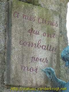 Fougères - Monument aux morts 1914-18