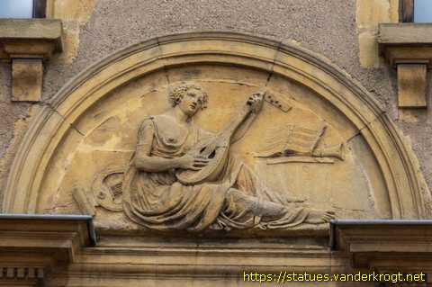 Metz - Mercure et quatre arts libéraux