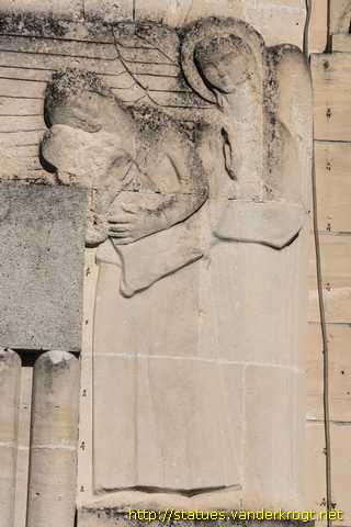 Monthenault - Façade de l'Église Saint-Martin