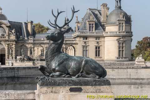 Chantilly - Deux cerfs