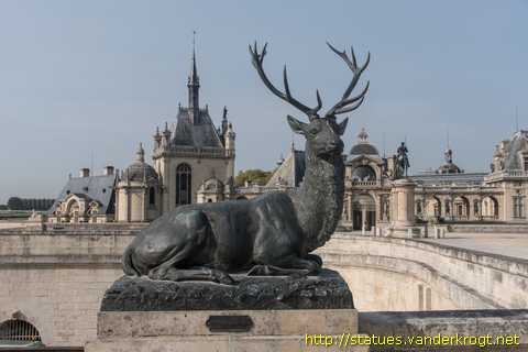 Chantilly - Deux cerfs