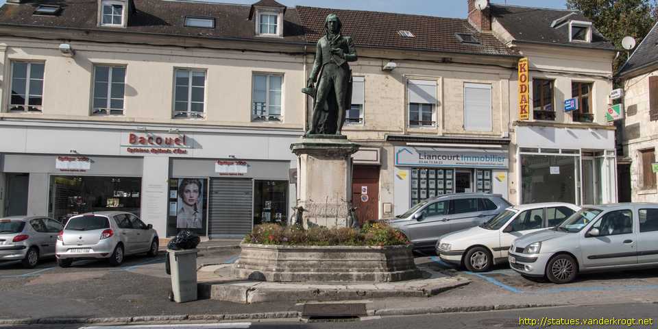 Liancourt - François XII de La Rochefoucauld (statue)