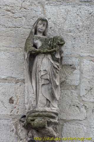 Bourg-en-Bresse - La Vierge à l'enfant