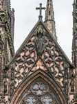 Lichfield - Statues on the West Front of Lichfield Cathedral