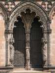Lichfield - Statues on the West Front of Lichfield Cathedral