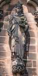 Lichfield - Statues on the West Front of Lichfield Cathedral