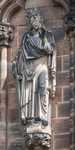 Lichfield - Statues on the West Front of Lichfield Cathedral