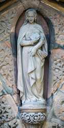 Lichfield - Statues on the North Transept of Lichfield Cathedral