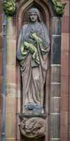Lichfield - Statues on the Lady Chapel of Lichfield Cathedral