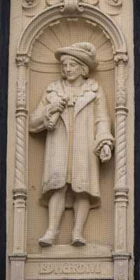 Bury St. Edmunds - Four Kings and a Roman General