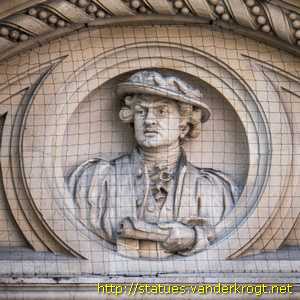 London - Portrait busts of Painters, Sculptors, Antiquarians and Historians