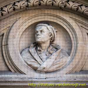 London - Portrait busts of Painters, Sculptors, Antiquarians and Historians