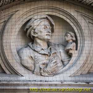 London - Portrait busts of Painters, Sculptors, Antiquarians and Historians