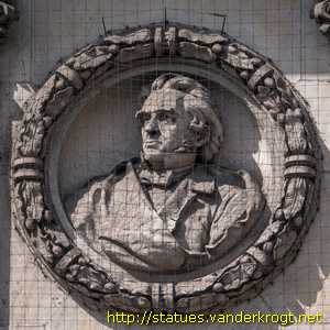 London - Portrait busts of Painters, Sculptors, Antiquarians and Historians