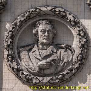 London - Portrait busts of Painters, Sculptors, Antiquarians and Historians