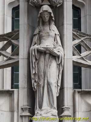 London - West Porch of Middlesex Guildhall