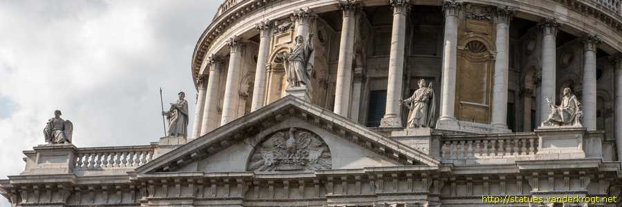 London - Apostles and Evangelists at St. Paul's Cathedral