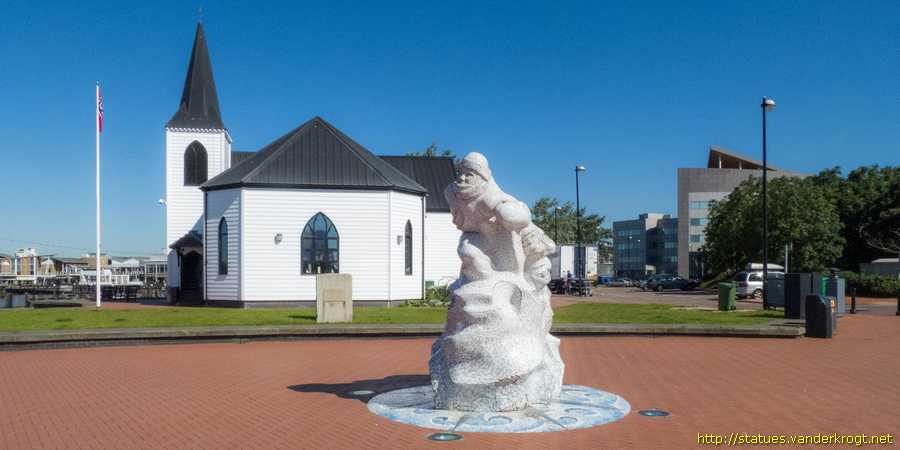 Cardiff - Caerdydd / Antarctic 100 (Captain Scott Memorial) - Antarctig 100 (Cofeb Capten Scott)