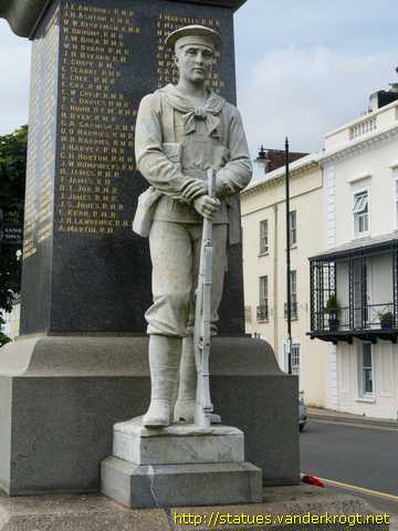 Milford Haven - Aberdaugleddau / World War I Memorial - Cofeb rhyfel byd cyntaf