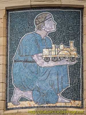 Aberystwyth / Archimedes mosaic - Archimedes mosaig