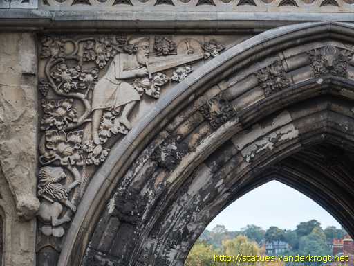 Norwich - Virgin and Child and Dragon Fighter