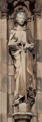 Leicester - Vaughan Porch Statues (Leicester Cathedral)